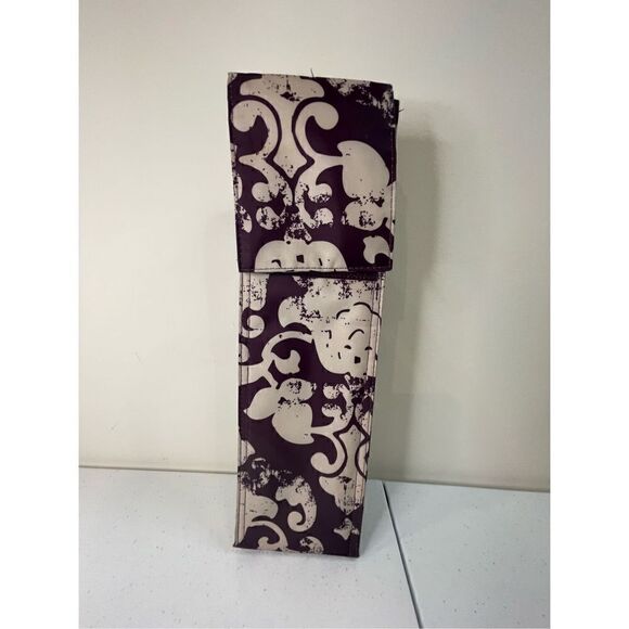 Thirty One wine insulated carrier purple bottle carrier - Picture 2 of 4